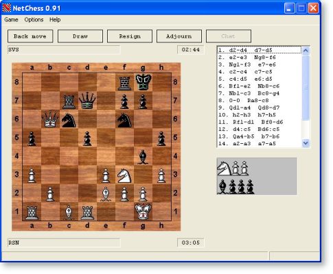 NetChess - Play chess with opponent over network